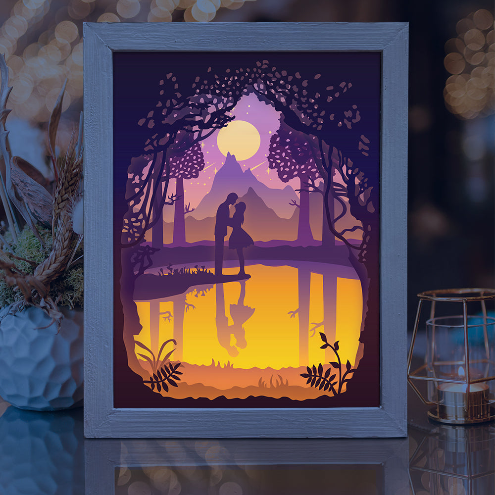 Love 8 – 3D Lightbox SVG File for Cricut & Silhouette