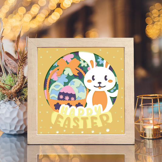 Easter 11 – 3D Shadow Box SVG File for Cricut & Silhouette