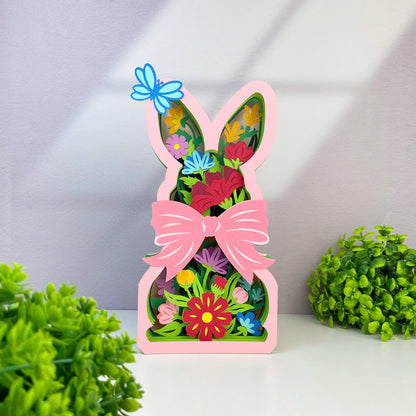 Easter Bunny – 3D Pop-Up Card SVG File for Cricut & Silhouette