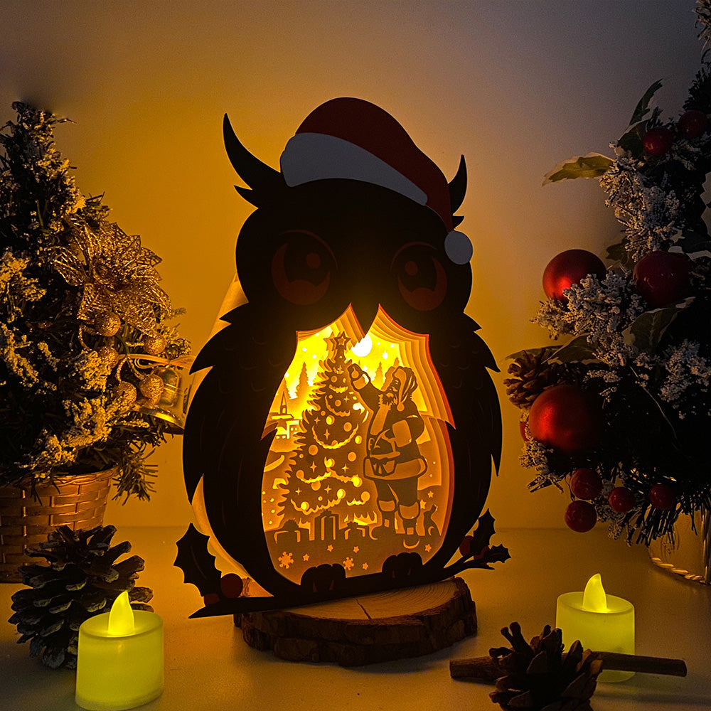 Christmas Santa 1 – 3D Box SVG File for Cricut & Silhouette