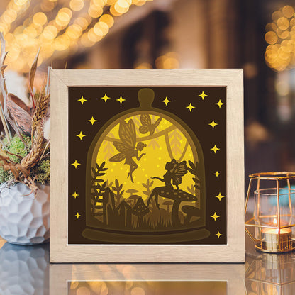 Fairy 2 – 3D Lightbox SVG File for Cricut & Silhouette
