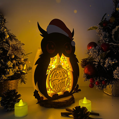 Glass Christmas Ball – 3D Box SVG File for Cricut & Silhouette