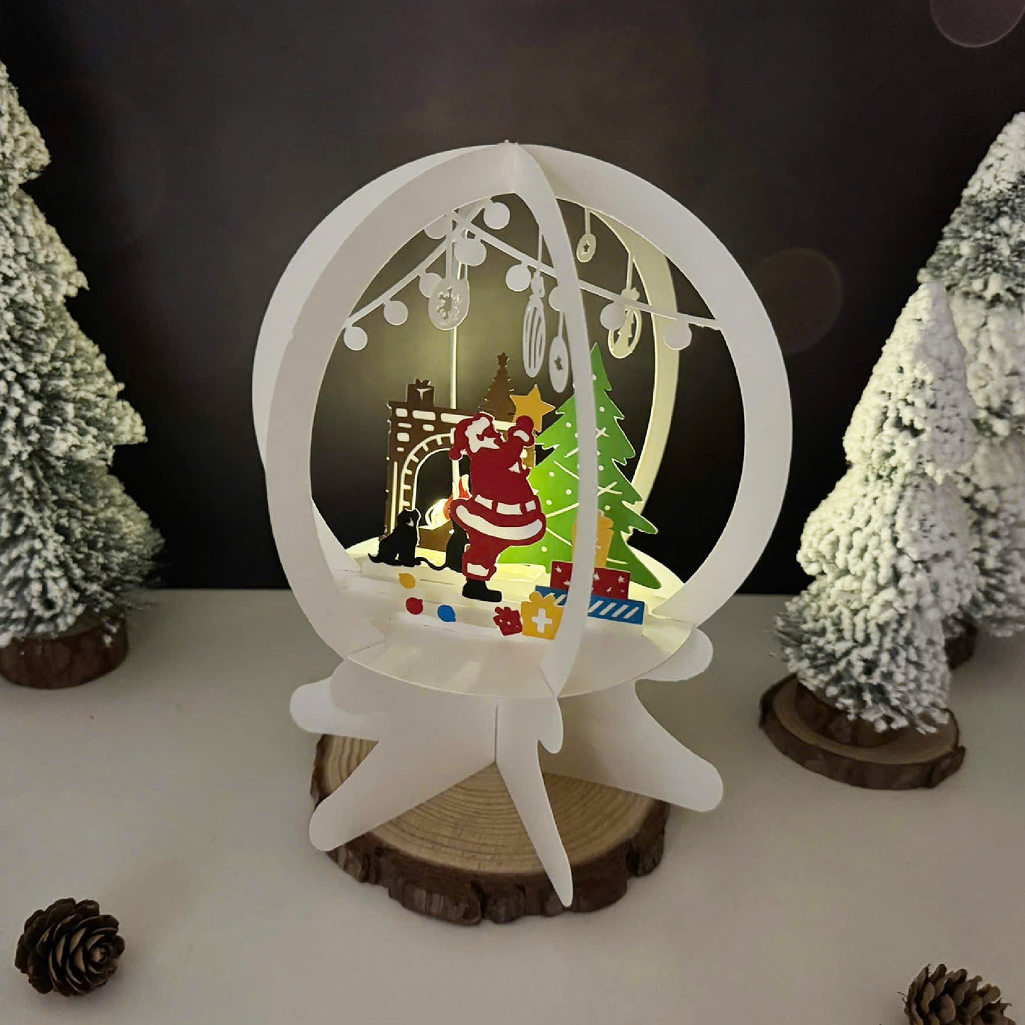 Christmas – 3D Pop-Up Card SVG File for Cricut & Silhouette