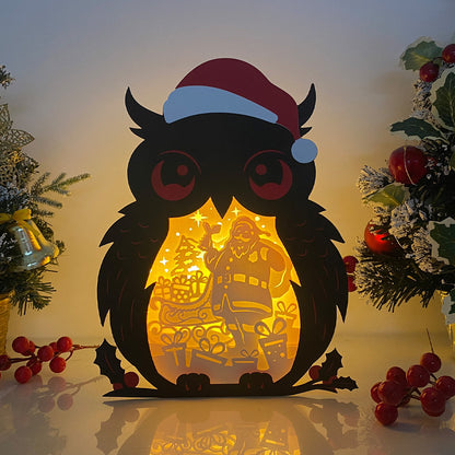 Christmas Santa 2 – 3D Box SVG File for Cricut & Silhouette