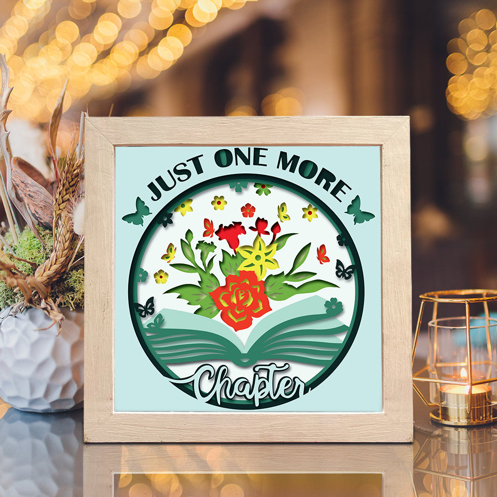 Chapter 2 – 3D Shadow Box SVG File for Cricut & Silhouette