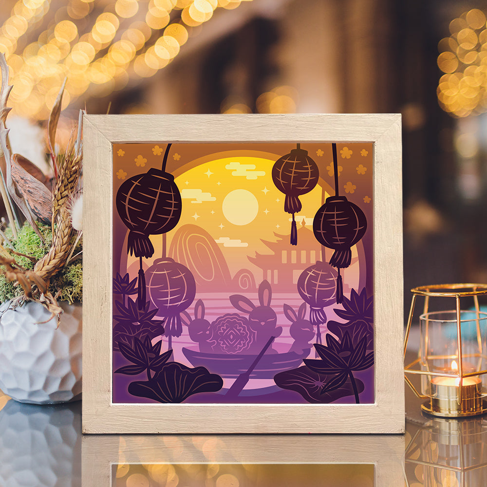 Autumn Festival 2 – 3D Lightbox SVG File for Cricut & Silhouette