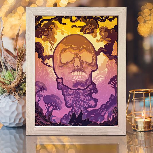 Halloween 43 - 3D Halloween Papercut Lightbox File - Cricut File - VEKTOR KRAFT