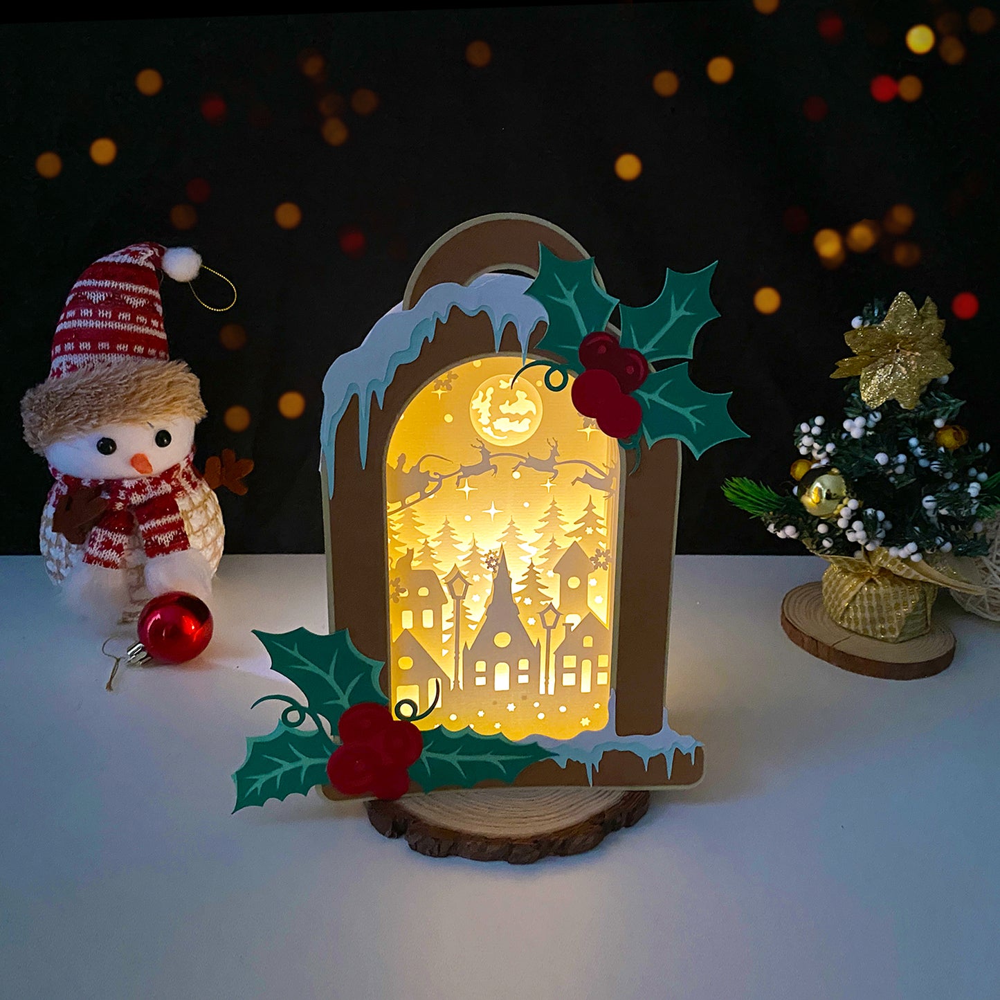Christmas – 3D Box SVG File for Cricut & Silhouette