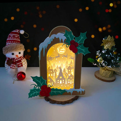 Christmas – 3D Box SVG File for Cricut & Silhouette