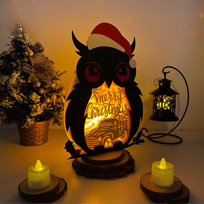 Merry Christmas – 3D Box SVG File for Cricut & Silhouette