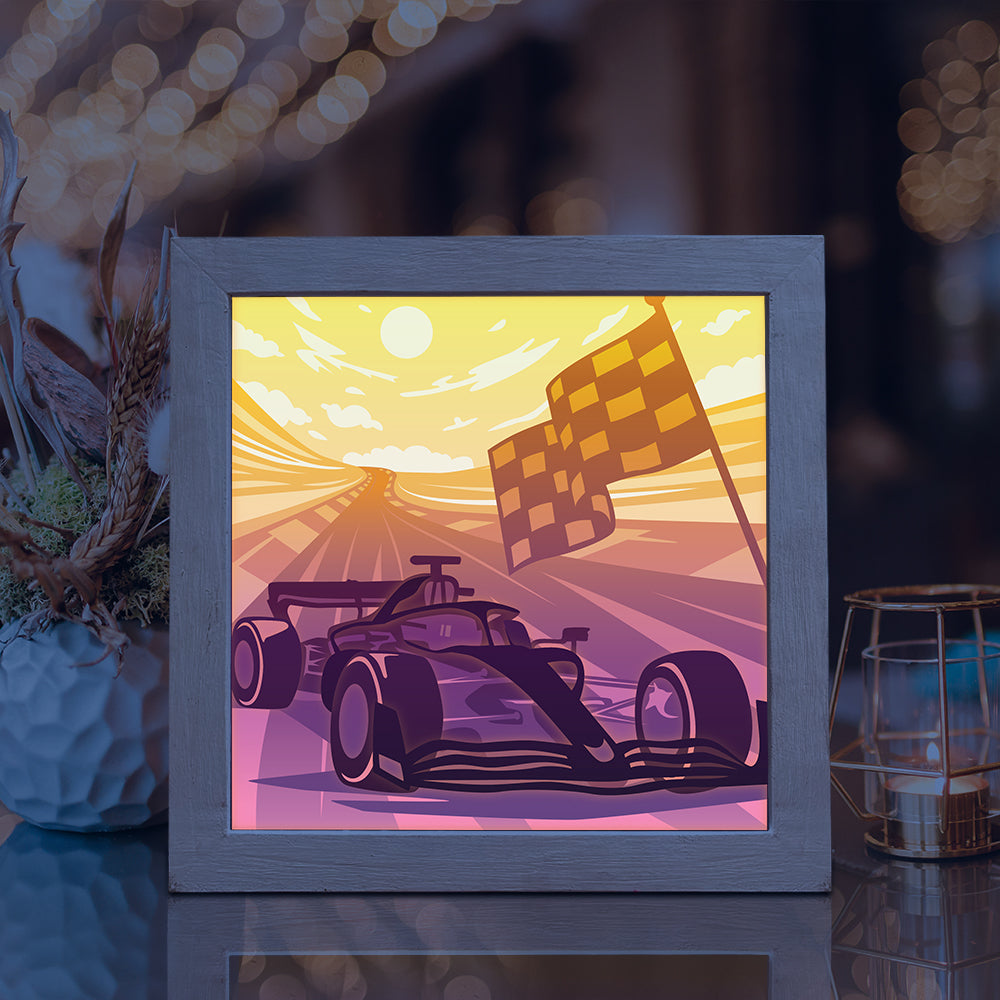 Formula – 3D Lightbox SVG File for Cricut & Silhouette