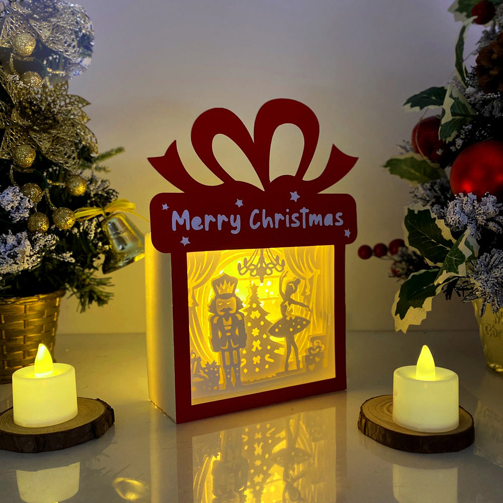 Christmas Nutcracker – 3D Box SVG File for Cricut & Silhouette