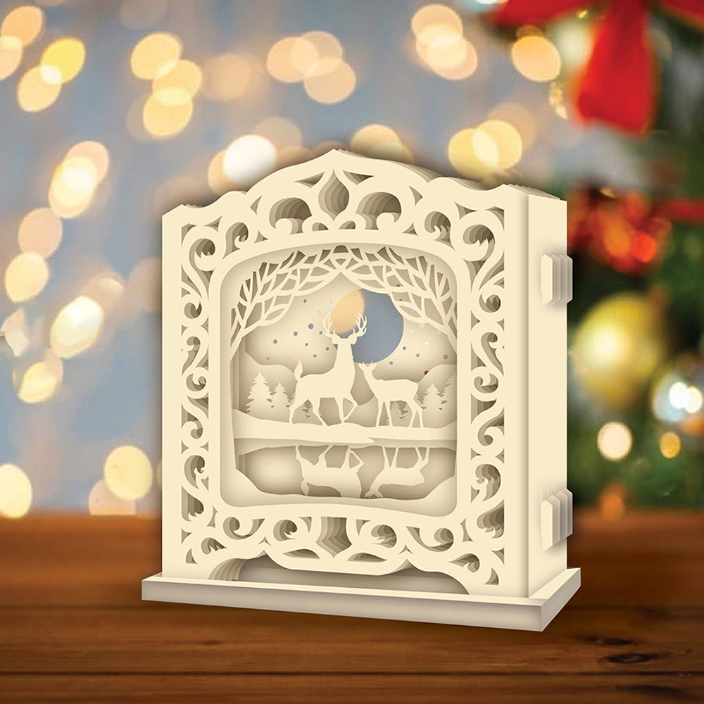 Deer 2 – 3D Pop-Up Card SVG File for Cricut & Silhouette