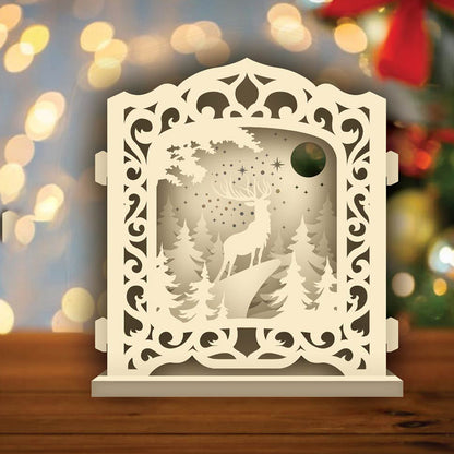 Deer 3 – 3D Pop-Up Card SVG File for Cricut & Silhouette