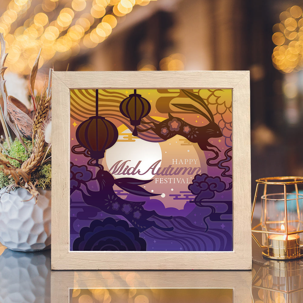 Autumn Festival 3 – 3D Lightbox SVG File for Cricut & Silhouette