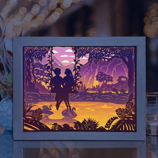 Love 11 - 3D Special Occasions Papercut Lightbox File - Cricut File - VEKTOR KRAFT