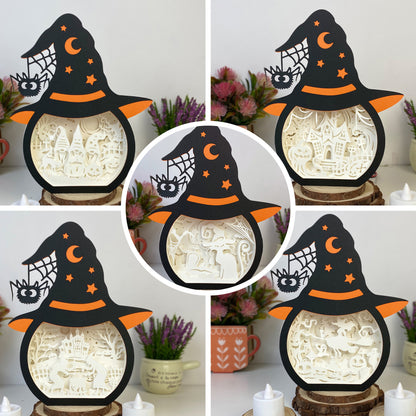 Pack 5 Halloween – 3D Box SVG File for Cricut & Silhouette