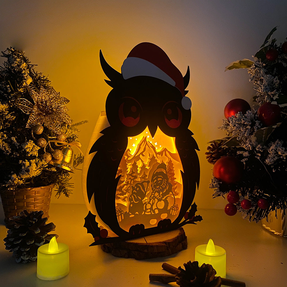Santa Claus 2 – 3D Box SVG File for Cricut & Silhouette