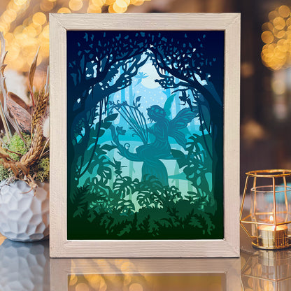 Fairy 1 – 3D Lightbox SVG File for Cricut & Silhouette