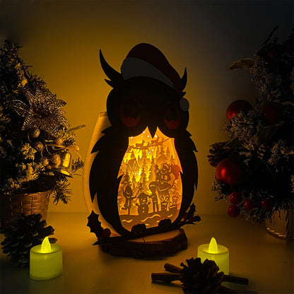 Christmas Santa 3 – 3D Box SVG File for Cricut & Silhouette
