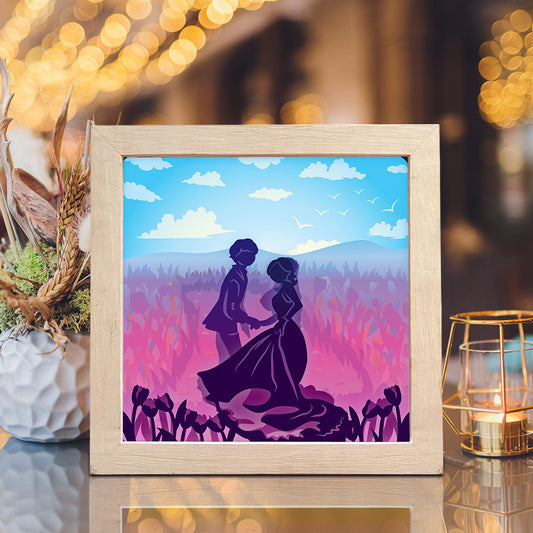 Love 1 - 3D Special Occasions Papercut Lightbox File - Cricut File - VEKTOR KRAFT