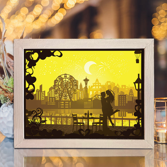 Love 13 - 3D Special Occasions Papercut Lightbox File - Cricut File - VEKTOR KRAFT
