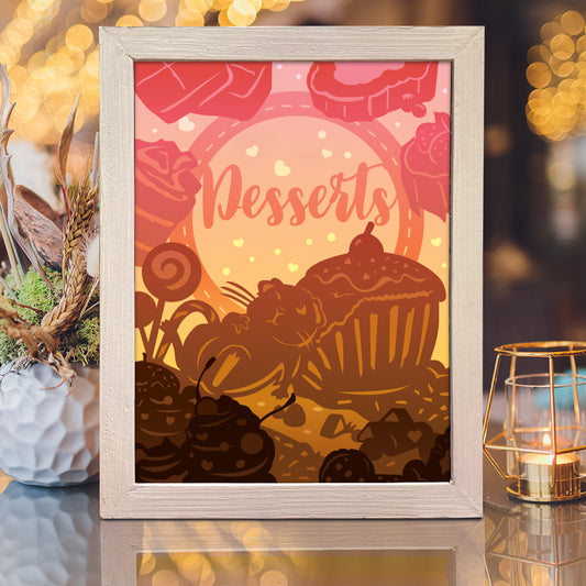 Hamster - 3D Animal Papercut Lightbox File - Cricut File - VEKTOR KRAFT