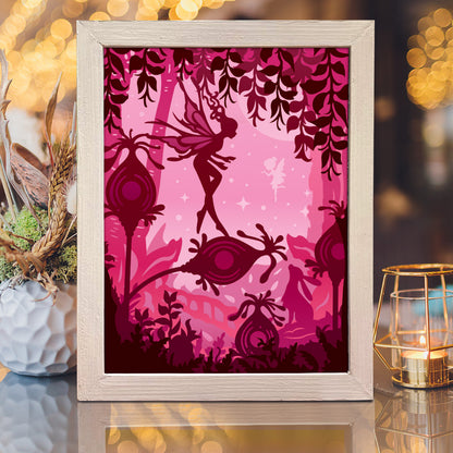 Fairy 3 – 3D Lightbox SVG File for Cricut & Silhouette