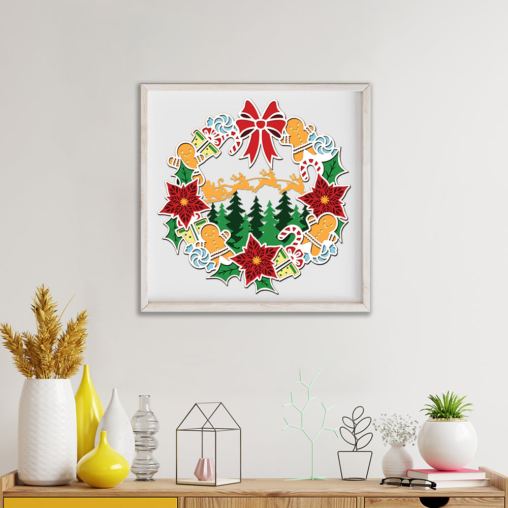 Christmas - 3D Layered Christmas - Cricut File - VEKTOR KRAFT