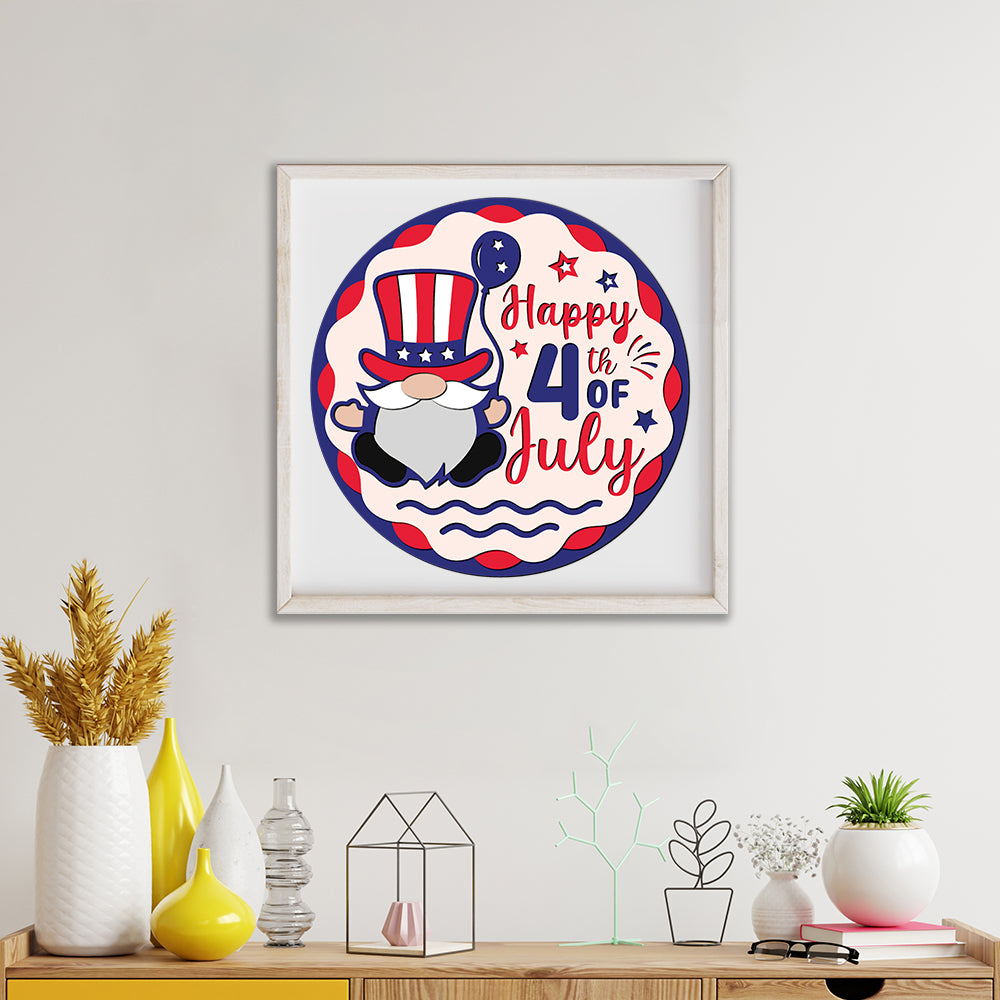 4th Of July 3 - 3D Layered - Cricut File - VEKTOR KRAFT