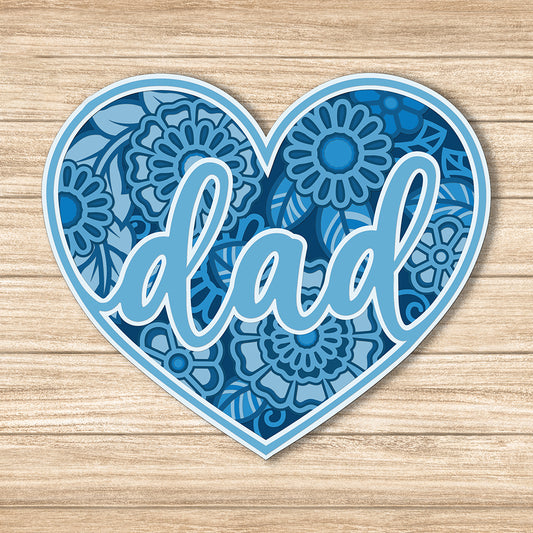 Dad - 3D Layered - Cricut File - VEKTOR KRAFT
