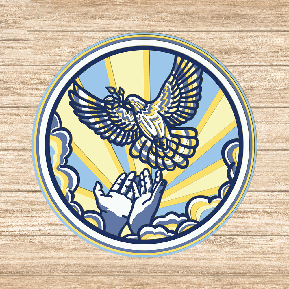 Dove - 3D Layered - Cricut File - VEKTOR KRAFT