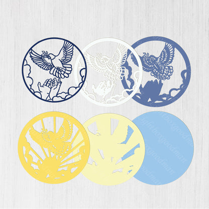 Dove - 3D Layered - Cricut File - VEKTOR KRAFT