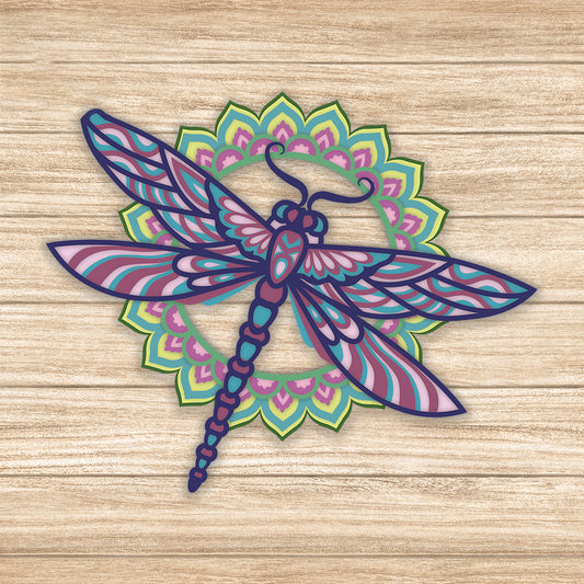 Dragonfly - 3D Layered - Cricut File - VEKTOR KRAFT