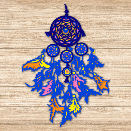 Dream Catcher - 3D Layered - Cricut File - VEKTOR KRAFT