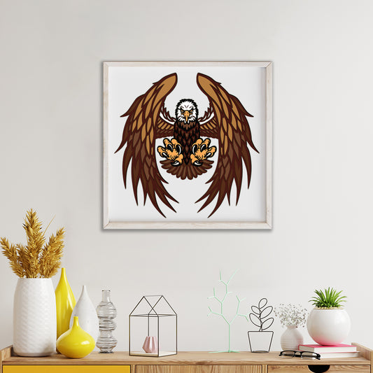 Eagle 2 - 3D Layered - Cricut File - VEKTOR KRAFT