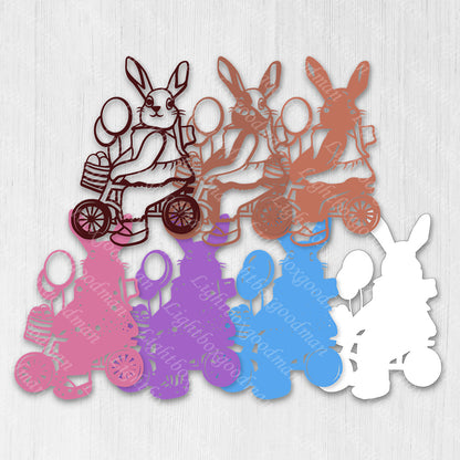 Easter - 3D Layered Easter - Cricut File - VEKTOR KRAFT