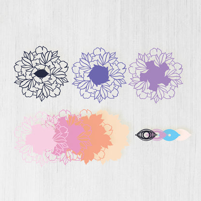 Eye - 3D Layered - Cricut File - VEKTOR KRAFT