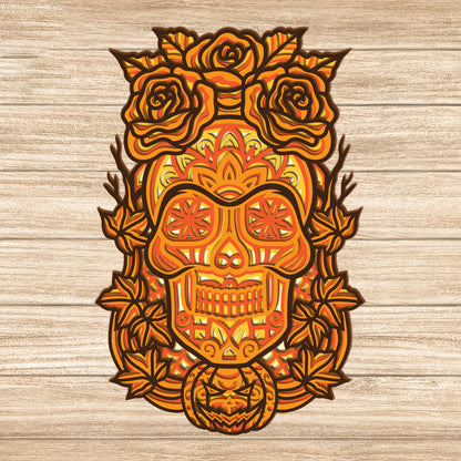 Halloween 1 - 3D Layered Halloween - Cricut File - VEKTOR KRAFT