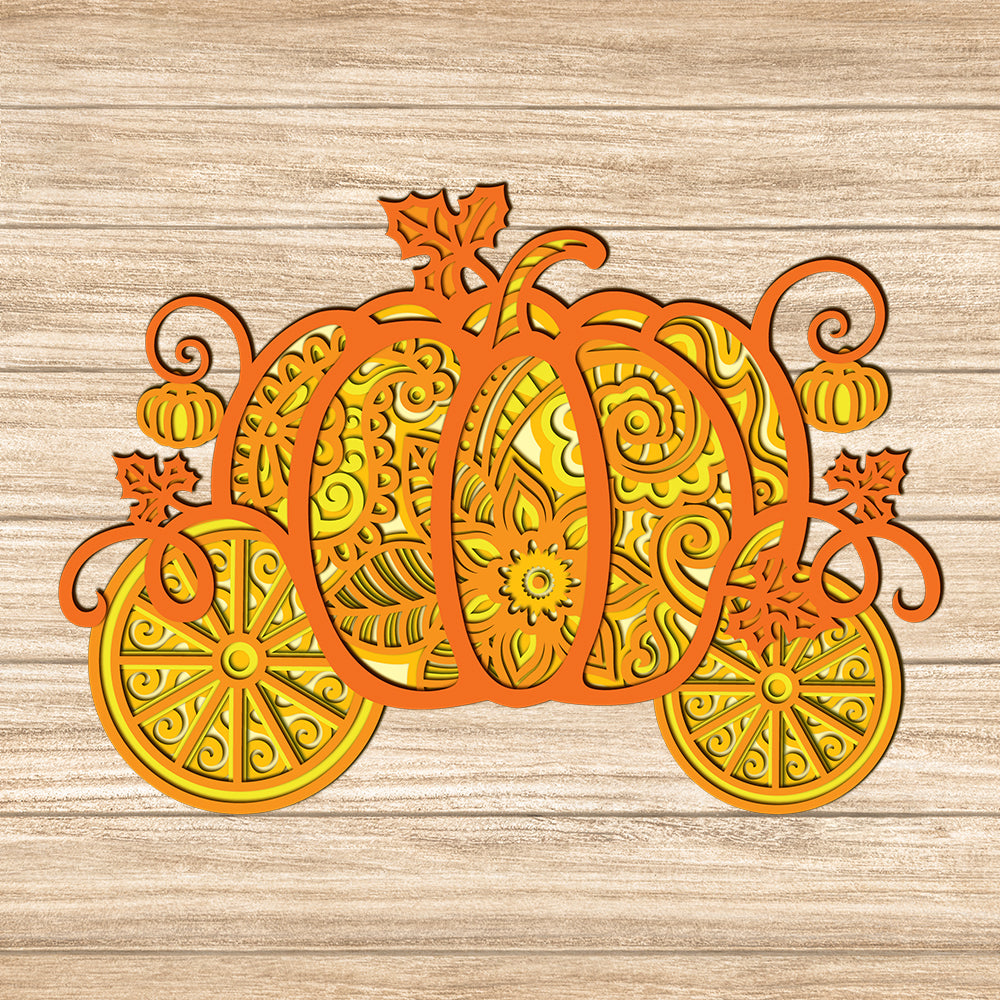 Halloween 2 - 3D Layered Halloween - Cricut File - VEKTOR KRAFT