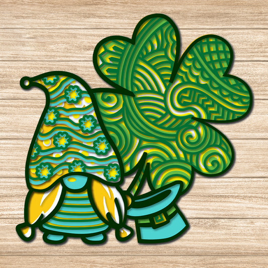 Lucky - 3D Layered - Cricut File - VEKTOR KRAFT