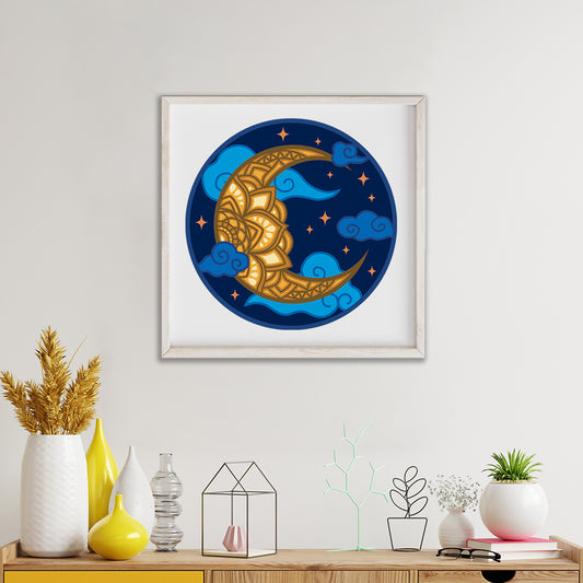 Moon - 3D Layered - Cricut File - VEKTOR KRAFT