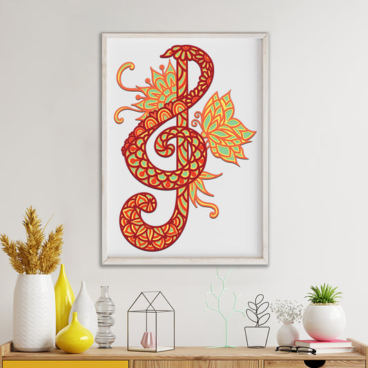 Musical Note - 3D Layered - Cricut File - VEKTOR KRAFT