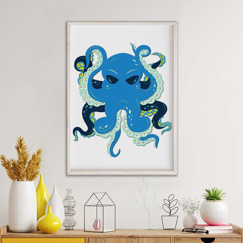 Octopus - 3D Layered - Cricut File - VEKTOR KRAFT