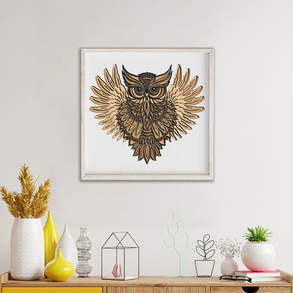 Owl - 3D Layered - Cricut File - VEKTOR KRAFT