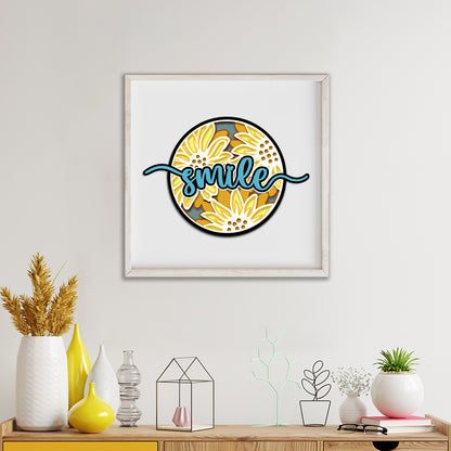 Smile - 3D Layered - Cricut File - VEKTOR KRAFT