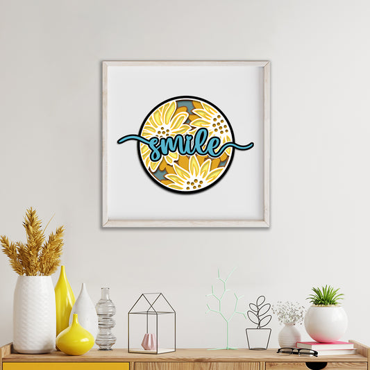 Smile - 3D Layered - Cricut File - VEKTOR KRAFT