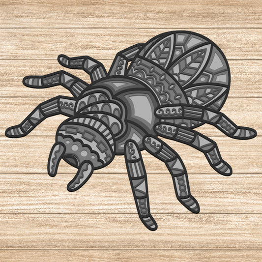 Spider - 3D Layered - Cricut File - VEKTOR KRAFT