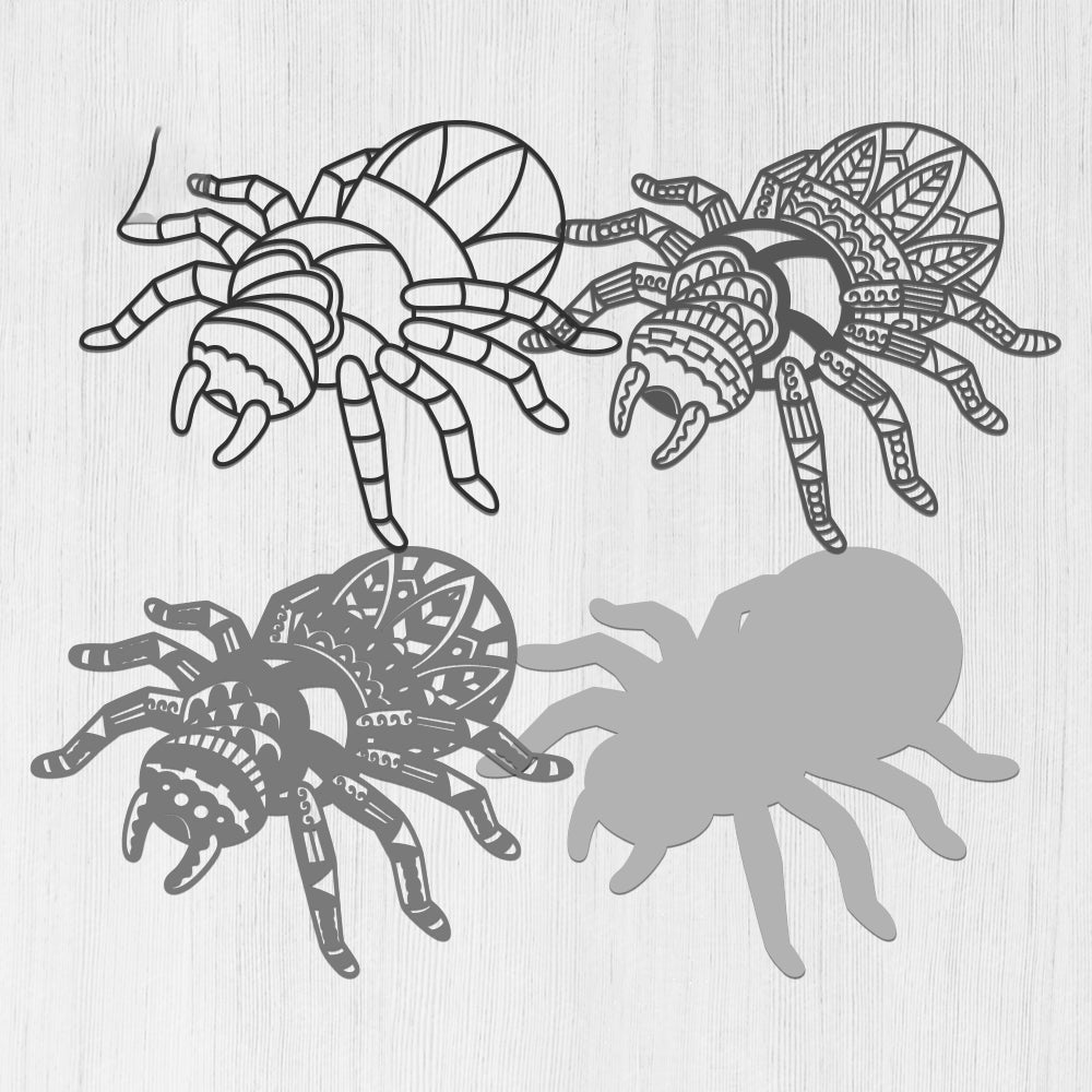 Spider - 3D Layered - Cricut File - VEKTOR KRAFT