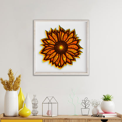 Sunflower 1 - 3D Layered - Cricut File - VEKTOR KRAFT